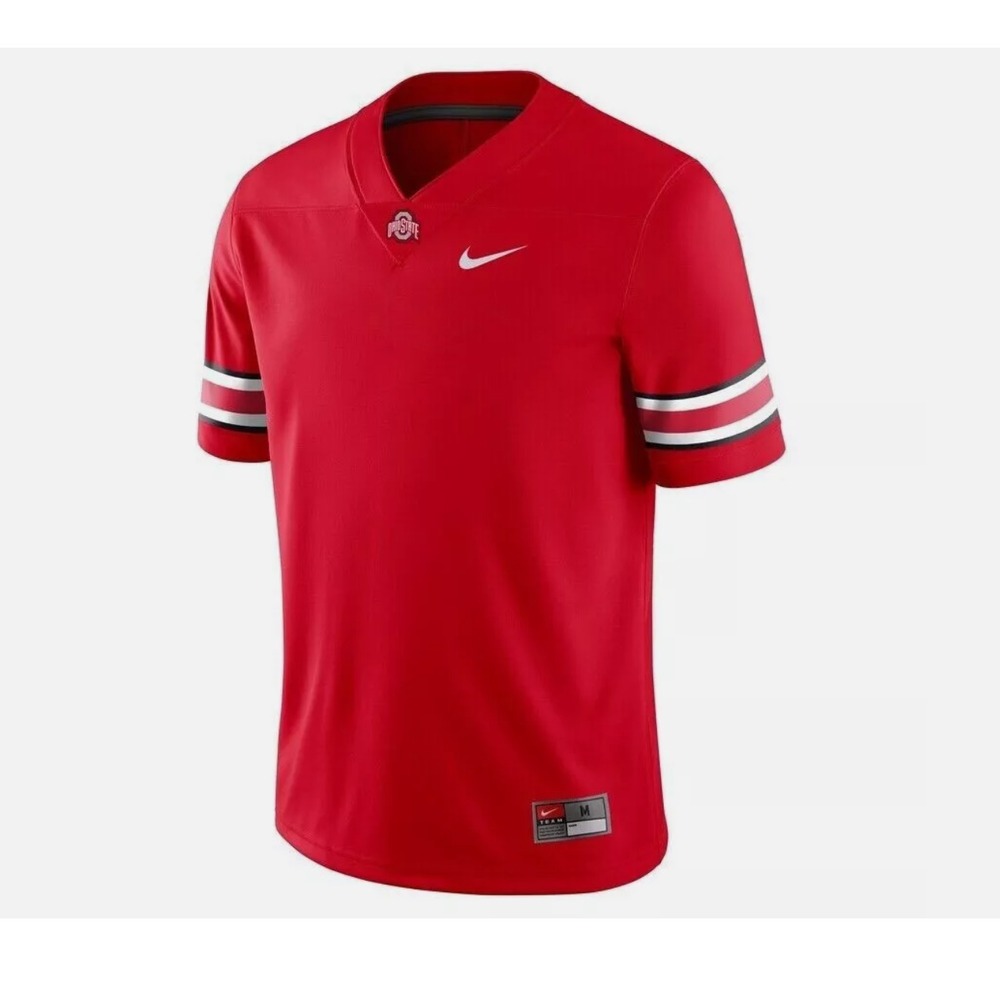 Nike Ohio State‎ Buckeye Red Jersey (XL)